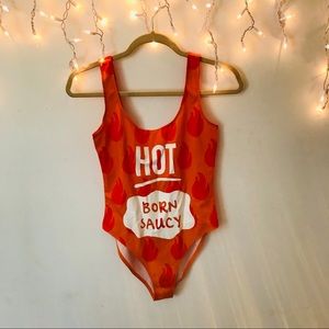 Forever 21 one piece Taco Bell bathing suit